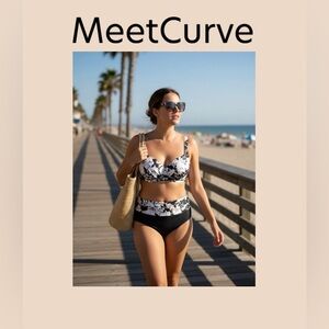 Women’s 2Piece Bathing Suit Size 2XL NWOT